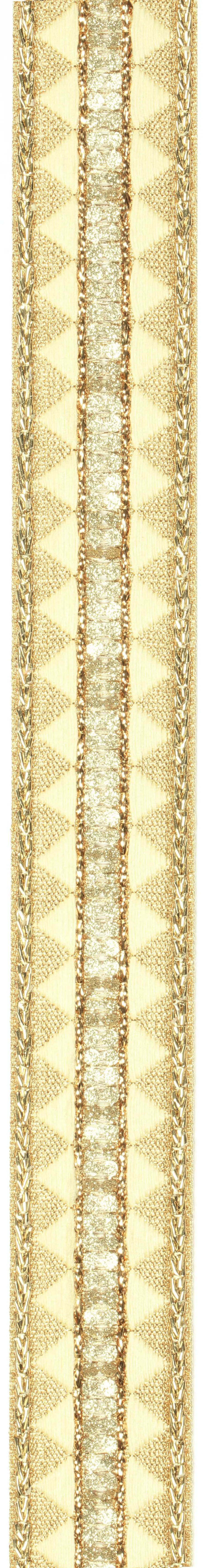 Gota Patti Border with Aari-Embroidery
