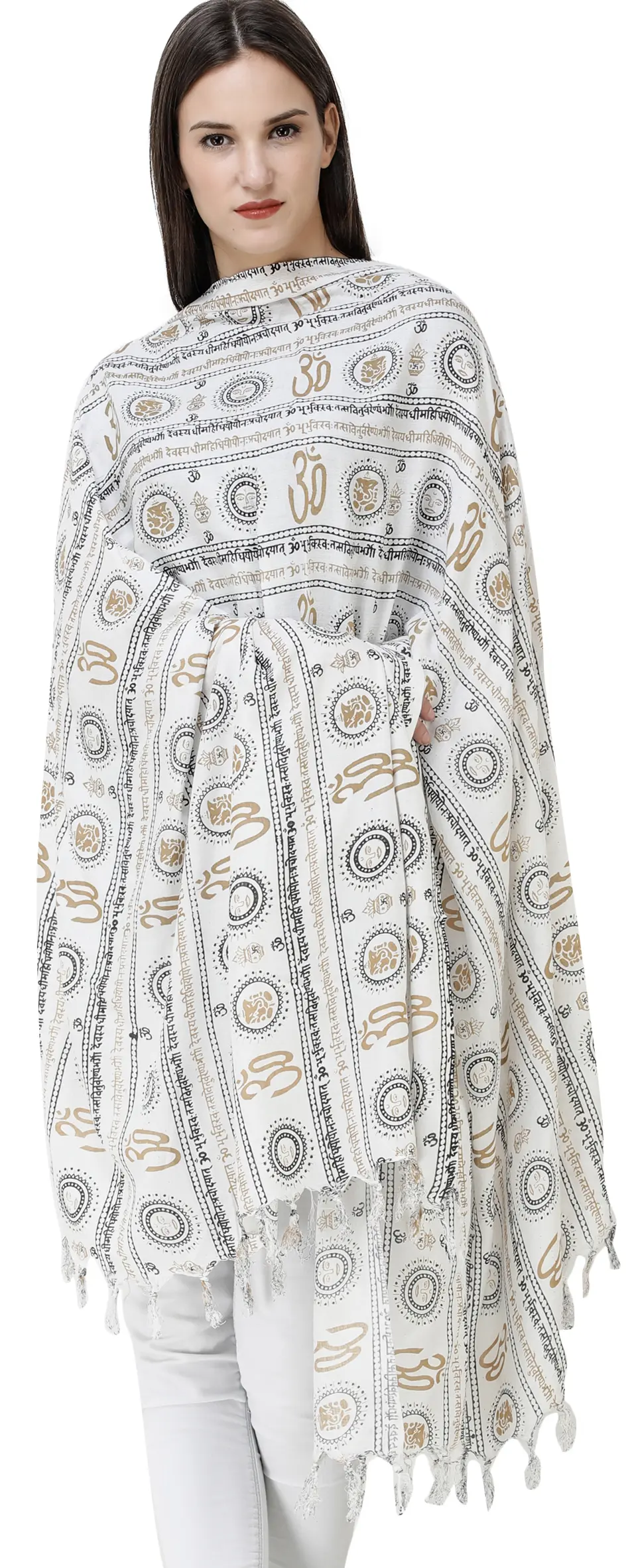 Gayatri Mantra Prayer Shawl