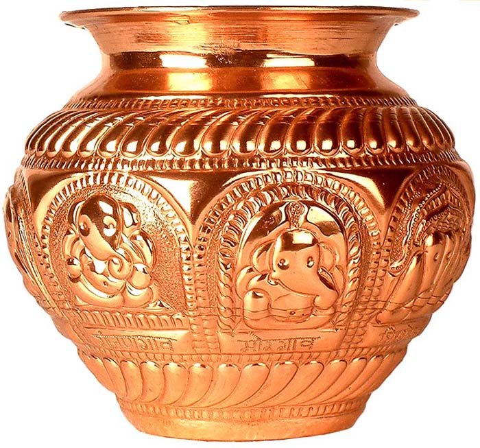 Ashta Ganesha Ritual Lota (Bowl)
