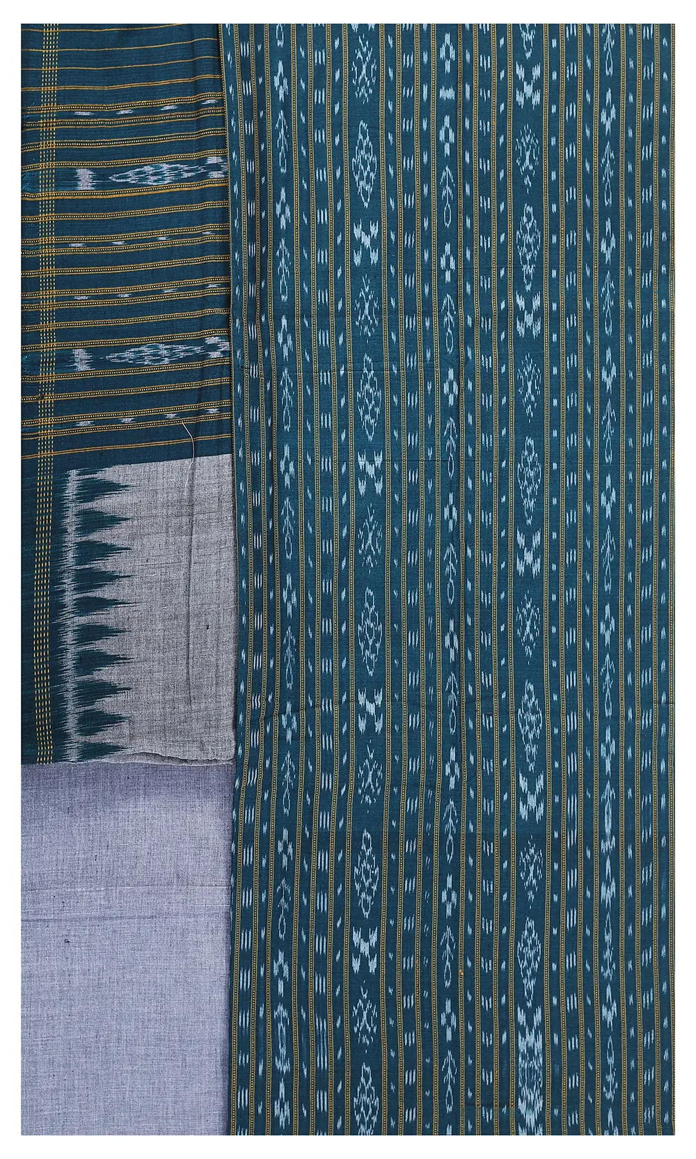 Salwar Kameez Fabric from Pochampally with Ikat Weave