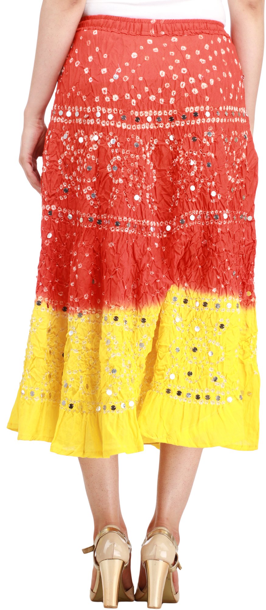 Bandhani Skirt at Best Price in Jaipur, Rajasthan | Kids Crafts