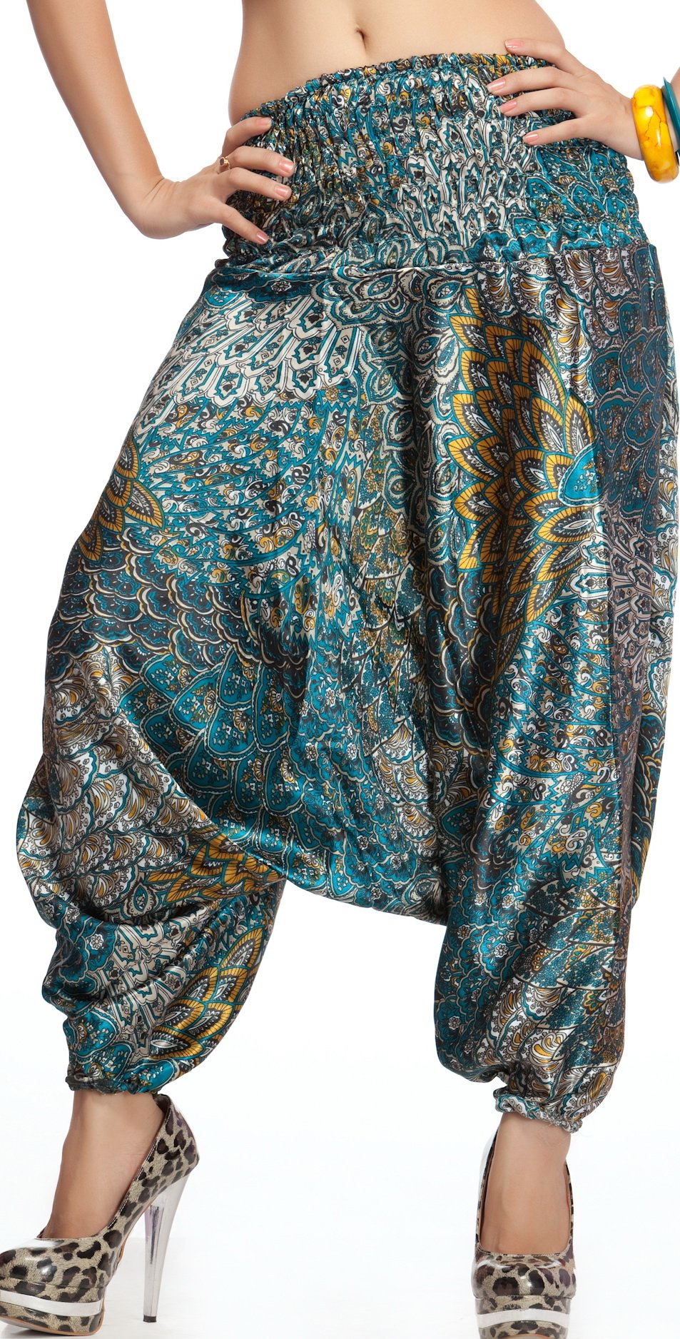 Printed Harem Pant With Pocket | Pants for Women | Harem Trousers