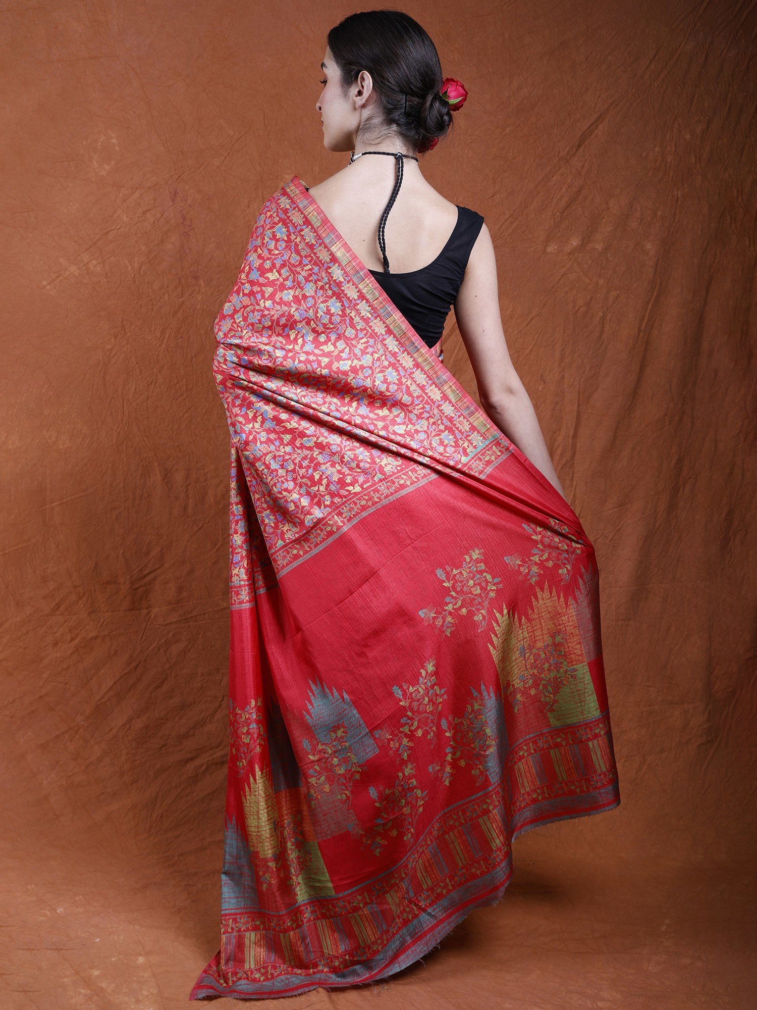 Vichitra Silk Saree Manufacturers in Jharkhand, Vichitra Silk Saree  Suppliers Jharkhand