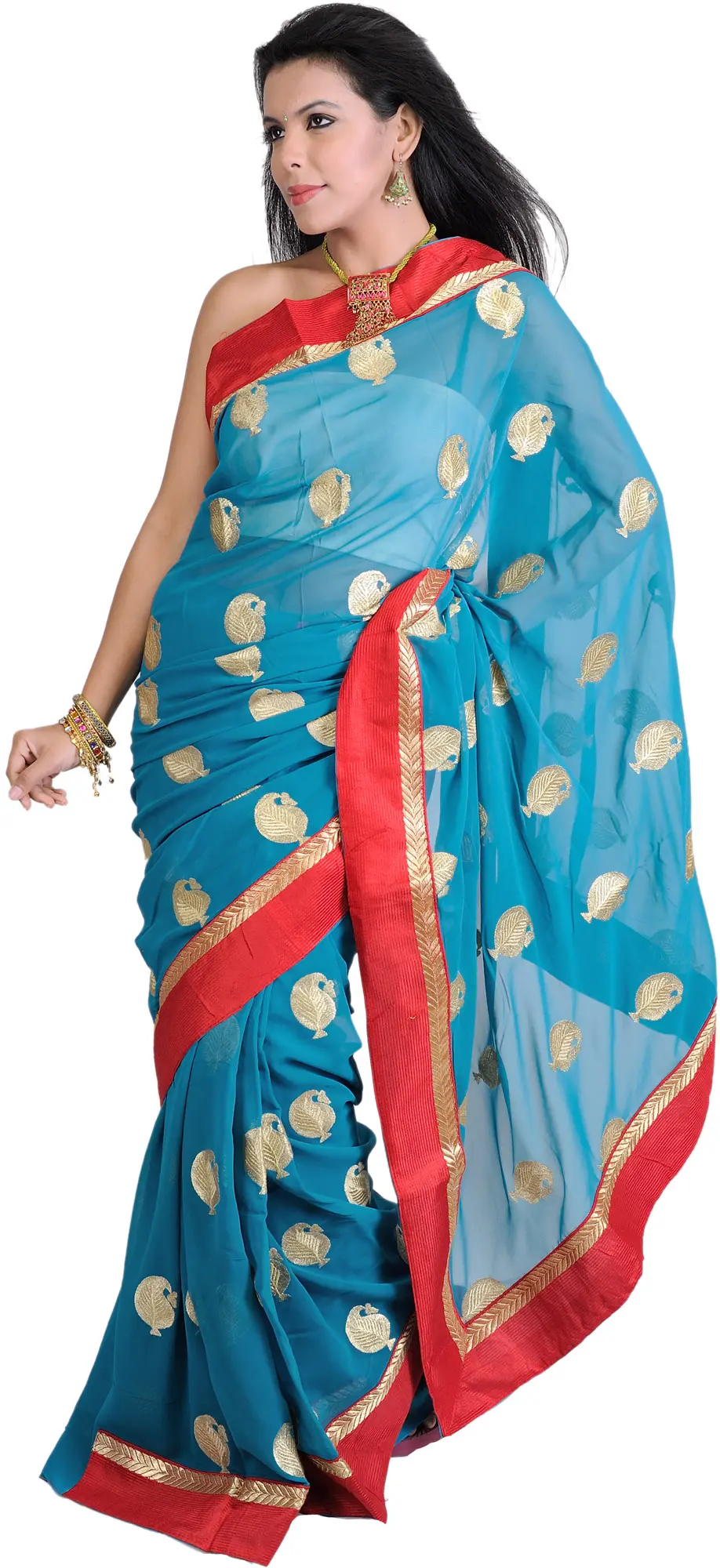 Faience Blue