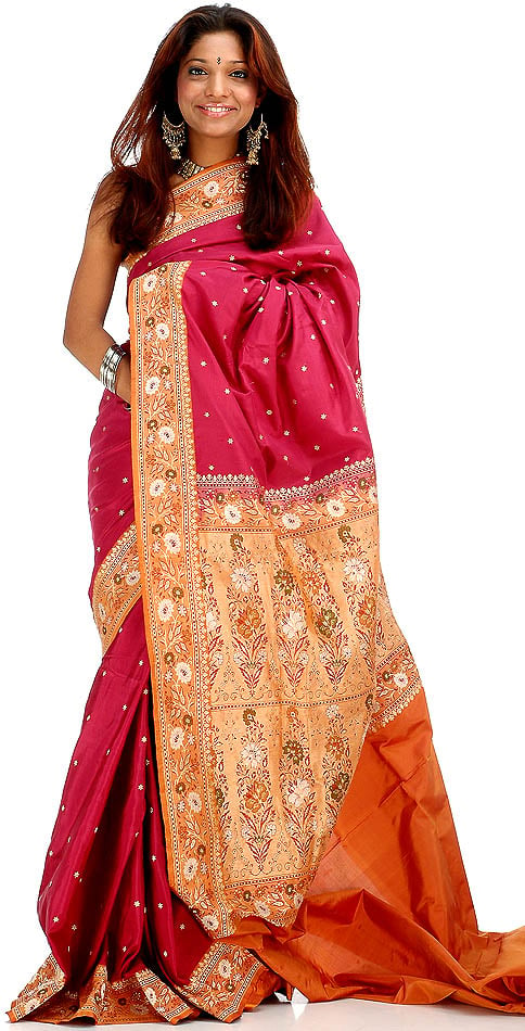 BEIGE PURE SILK HAND BATIK ABSTRACT DESIGN SAREE – ShopBollyWear.Com