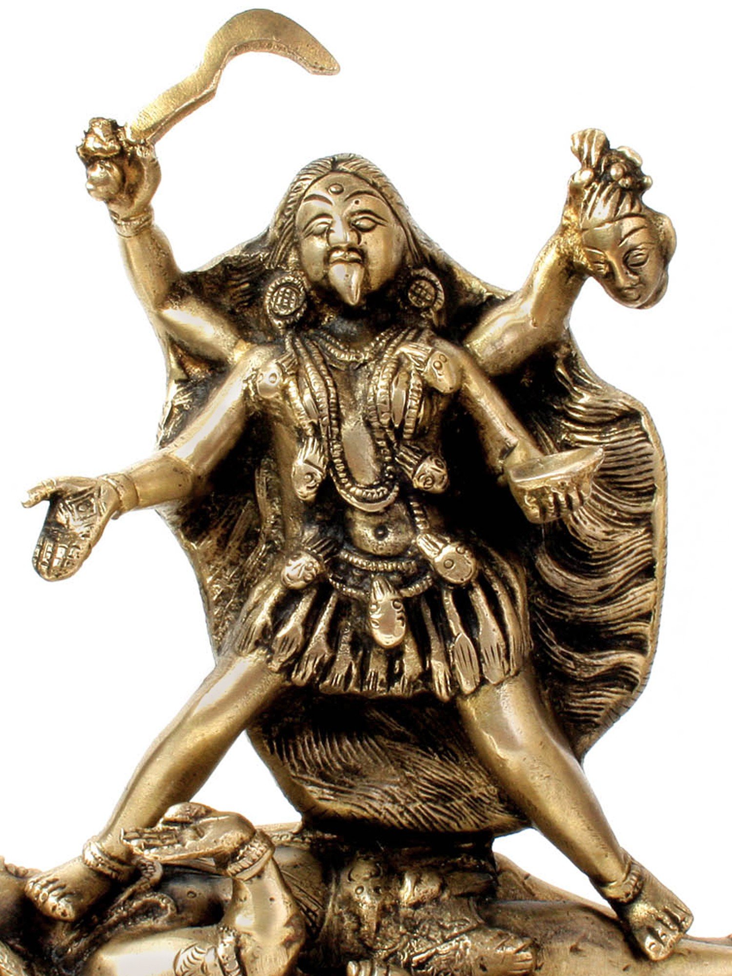 Hathyogi on X: , Meaning Behind The Lolling Tongue Of Maa Kali