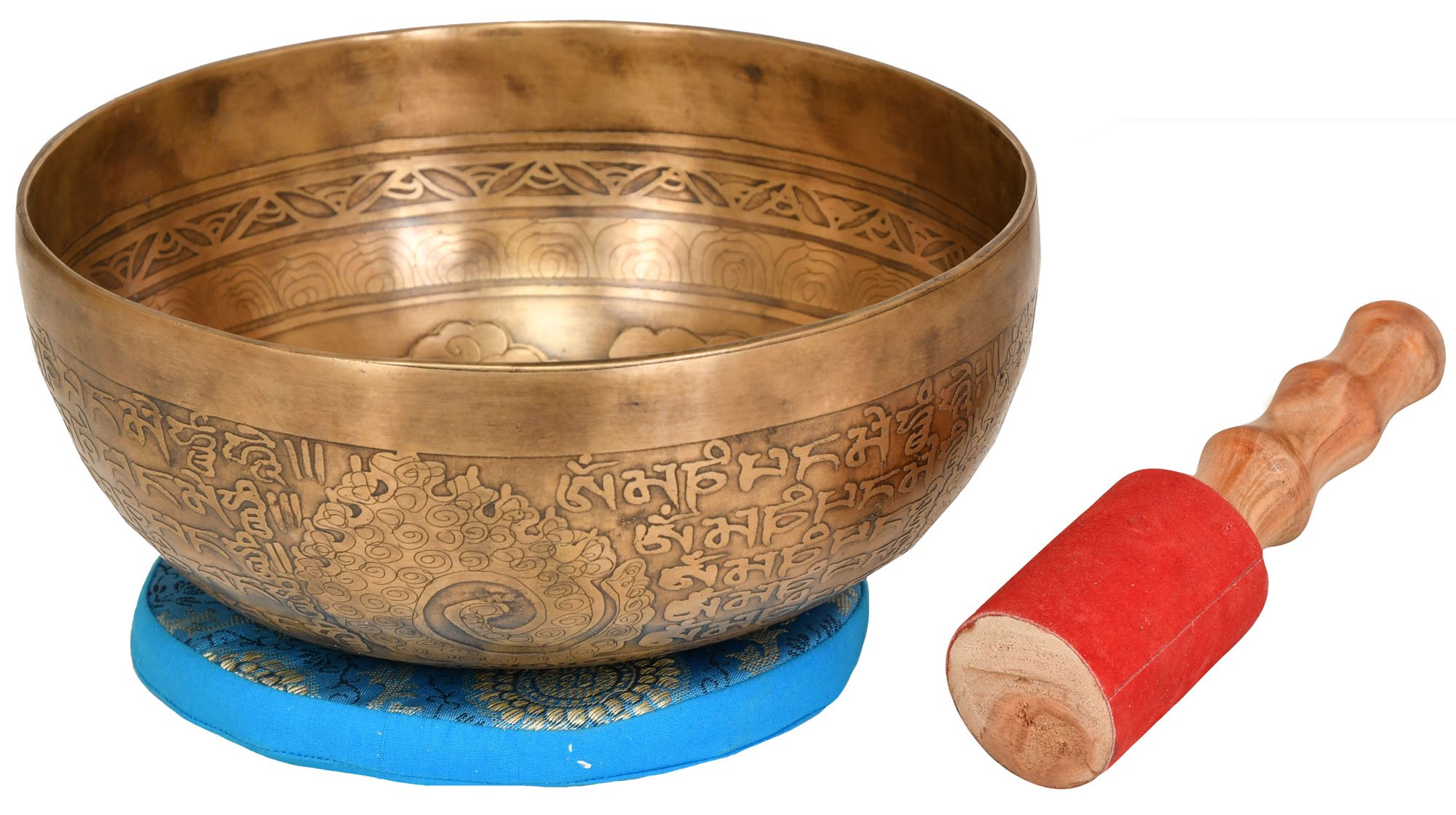 Lord Buddha Singing Ritual Bowl -Tibetan Buddhist | Exotic India Art