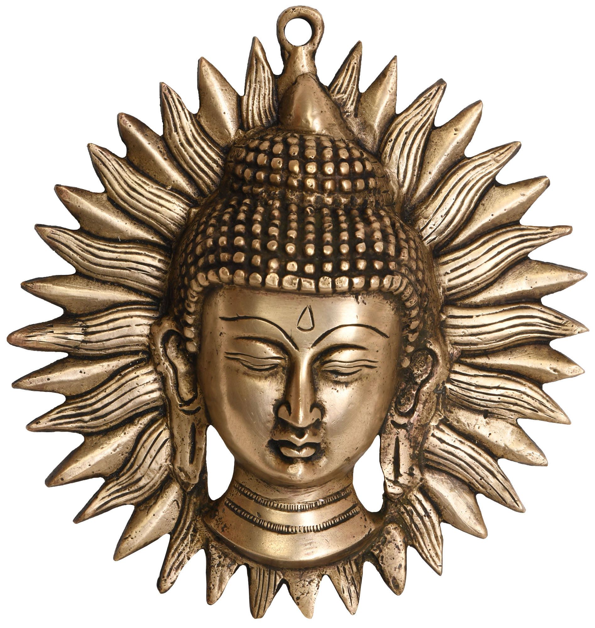 Lord Buddha Wall Hanging Mask (Tibetan Buddhist Deity)