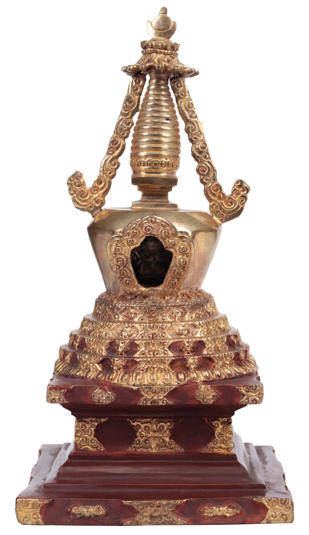Chorten Stupa Tibetischer Buddhistisches Ritual in Harz Bordeaux NEP218 3192