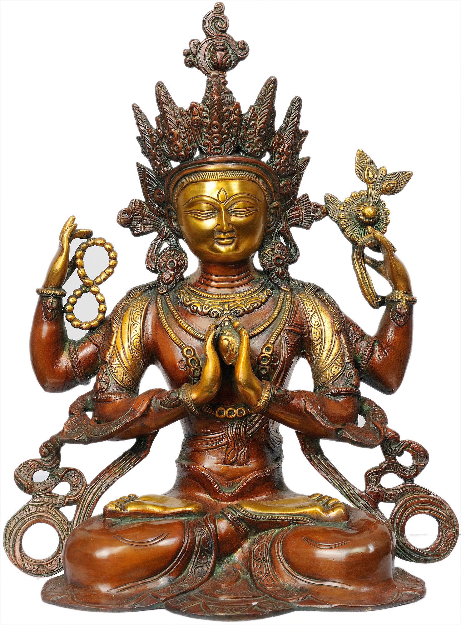 Tibetan Buddhist Deity Chenrezig