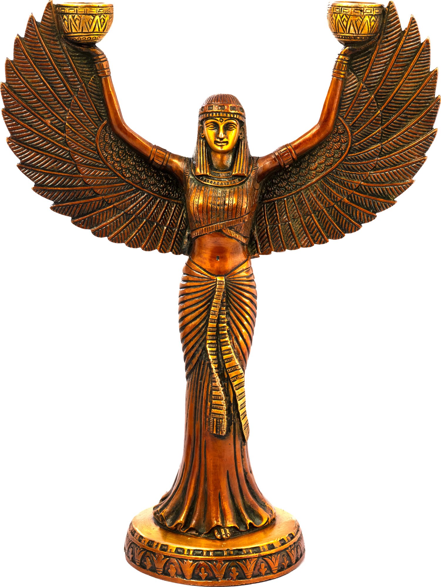 Золотая статуэтка богиня Исида