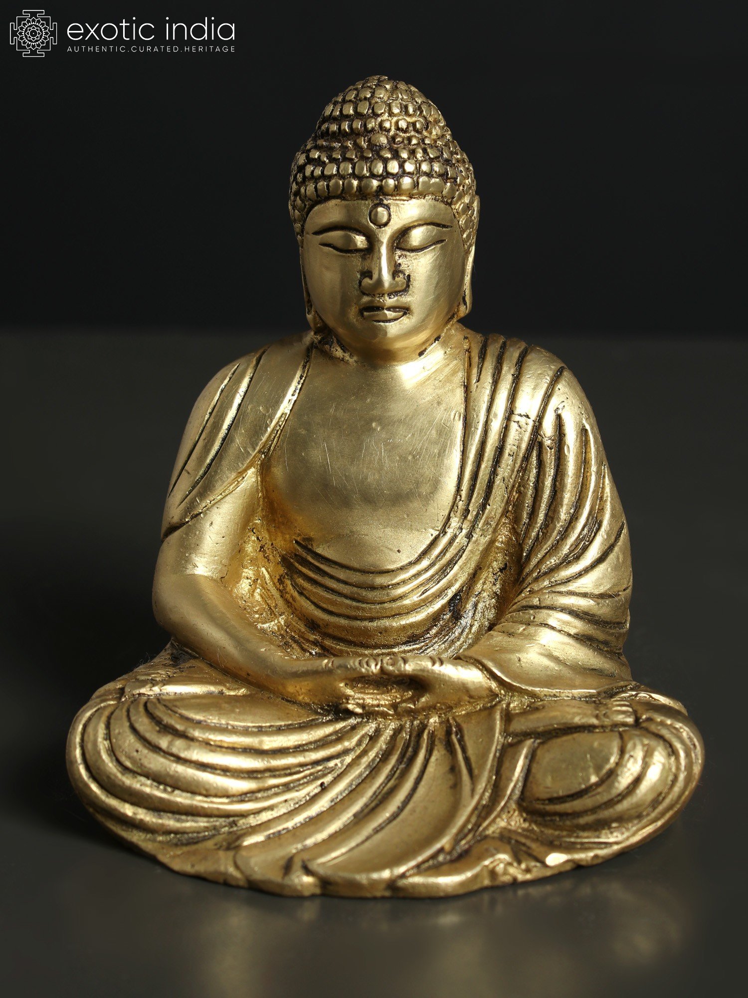 Brass Buddha Idol, God Statue For Prayer, God Statue Online