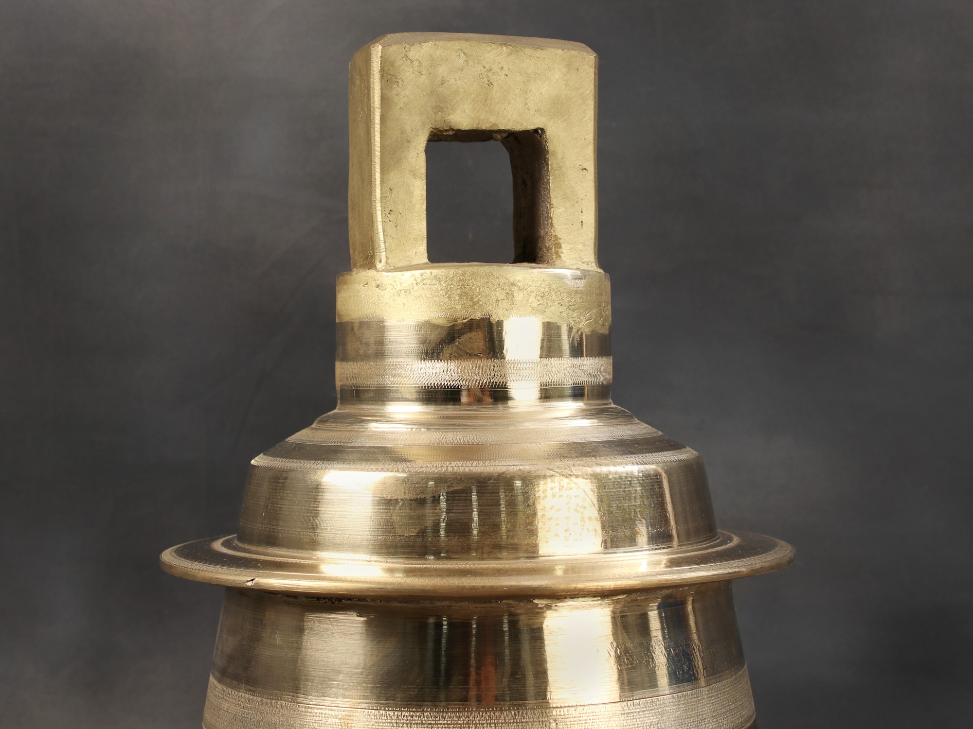 21" Large Size Hanging Bell (Perfect for Temples) Exotic India Art