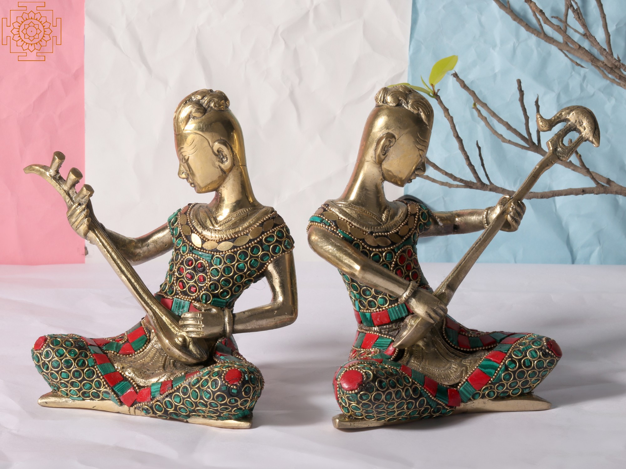 Brass musicians figurines  From Ivory Coast with love – Splash of