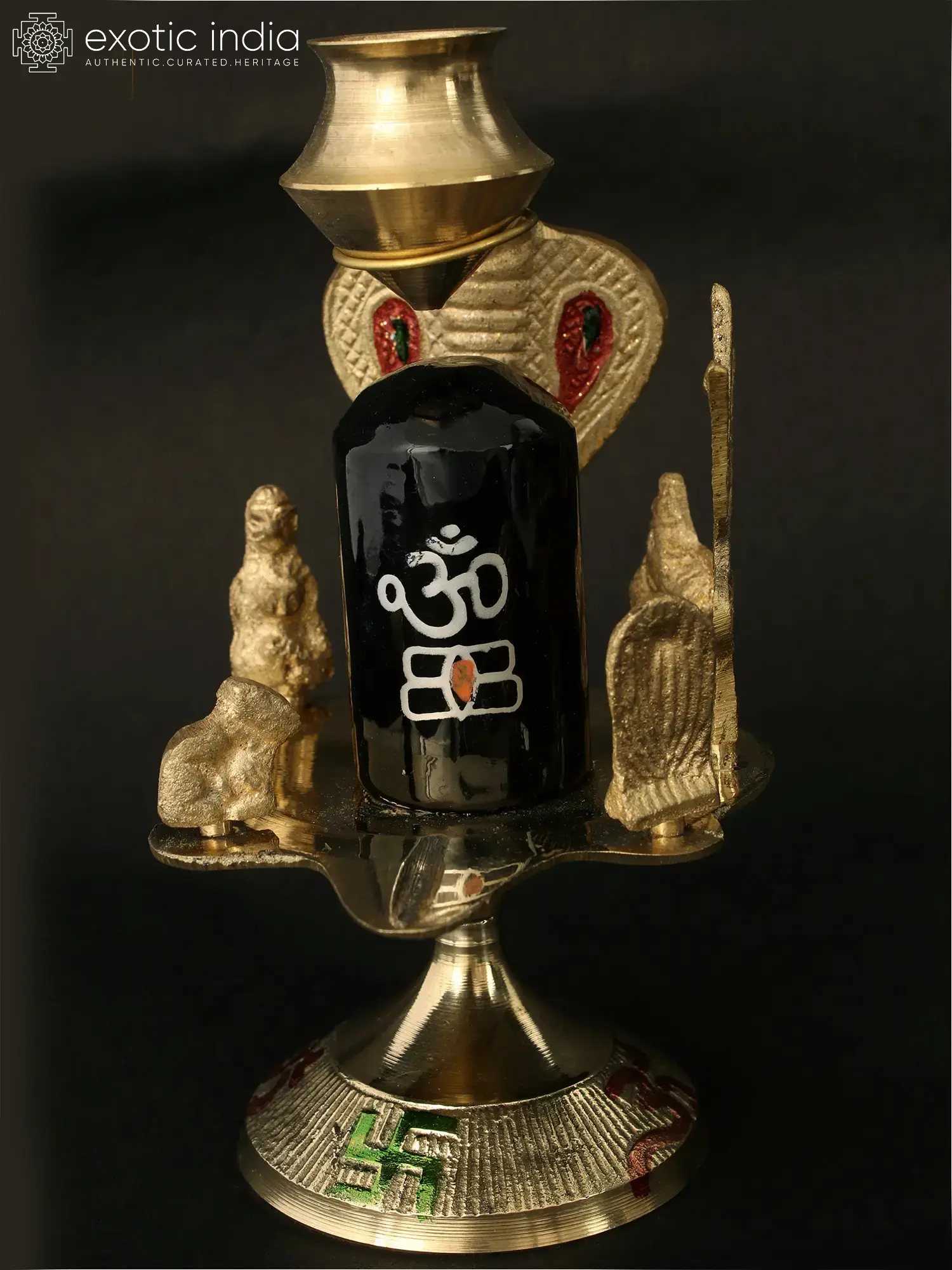 Shiva Lingam and Trishul シヴァ インド 5.5