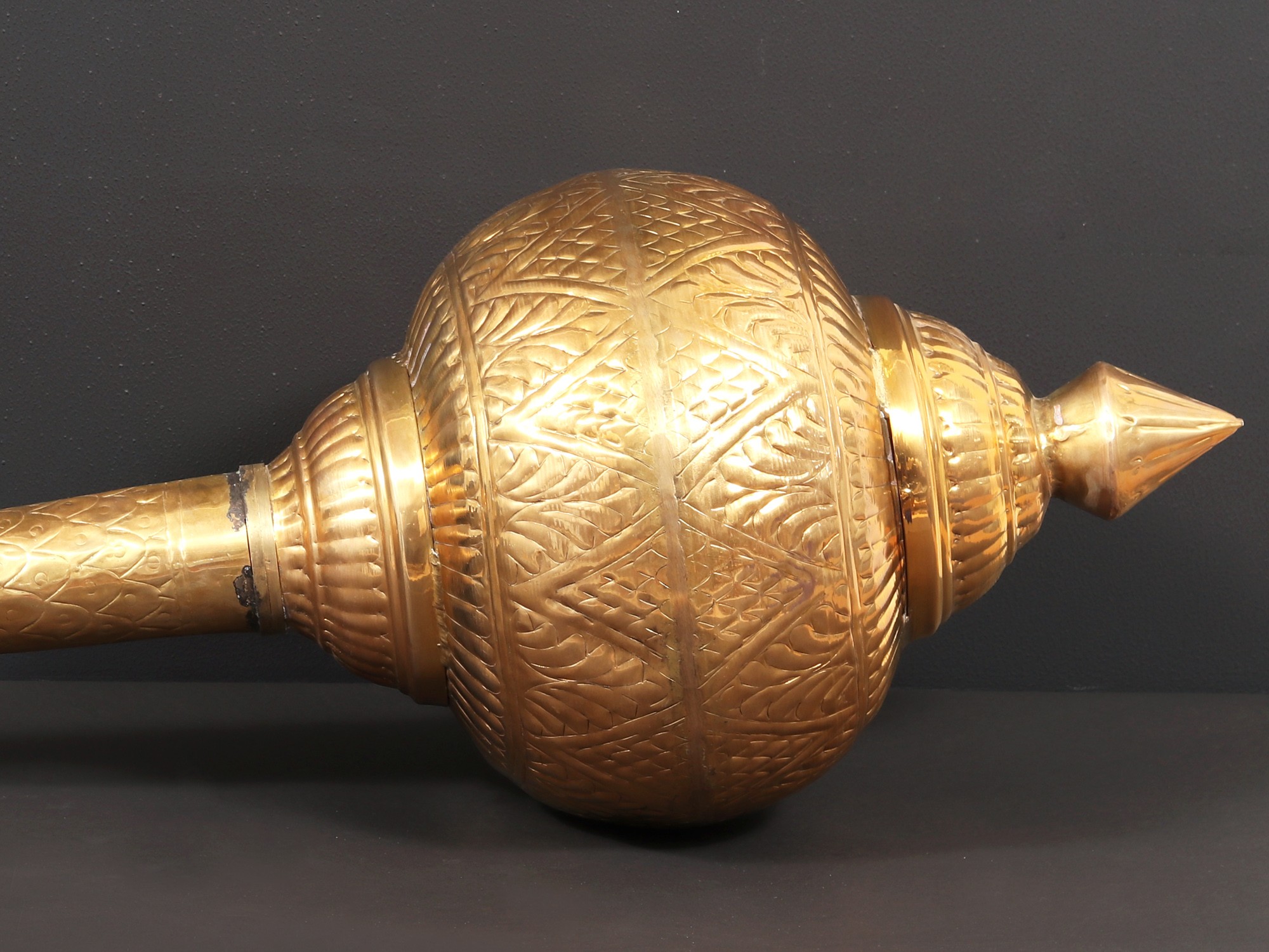 Brass Lord Hanuman Weapon Mace Gada Exotic India Art