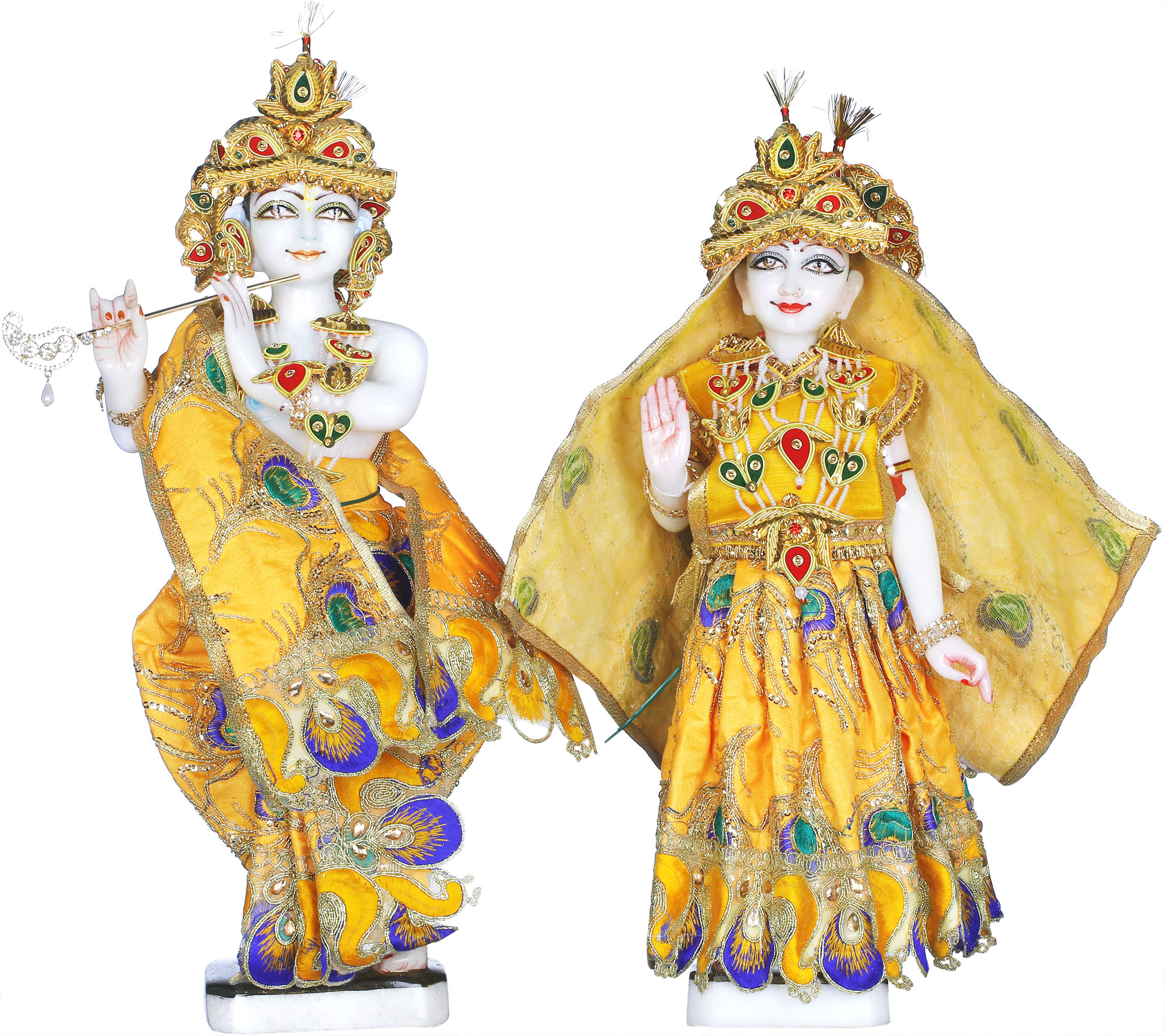 Marble Radha Krishna Exotic India Art