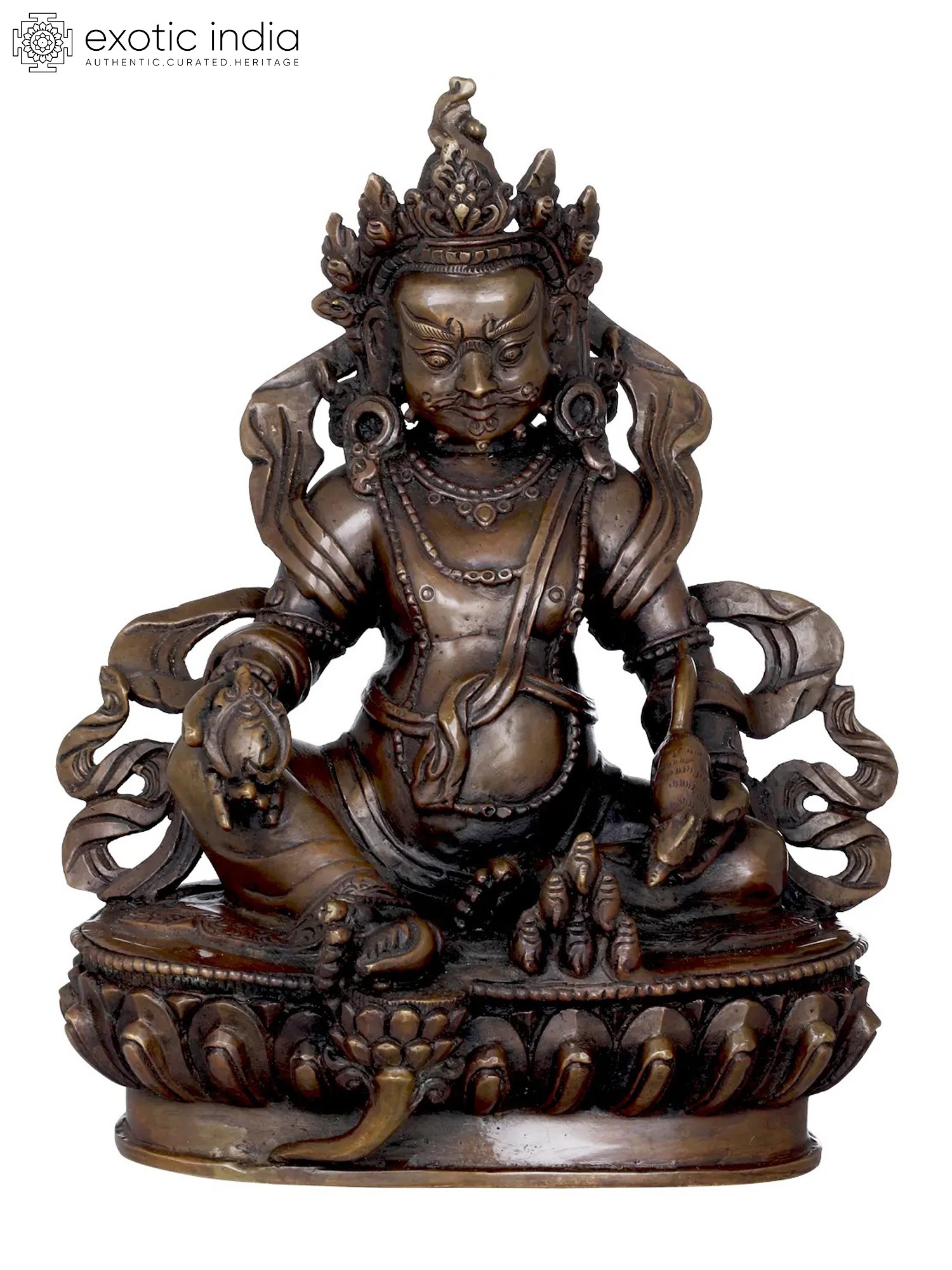 Kubera - God of Wealth and Prosperity (Made in Nepal) | Exotic ...