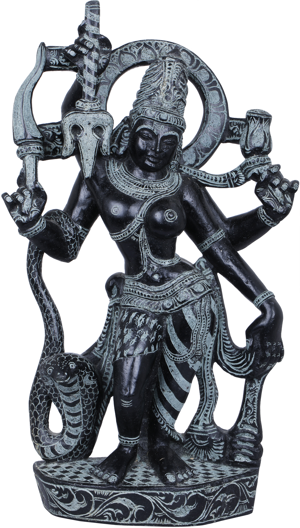Ardhanarishvara in Tribhanga | Exotic India Art
