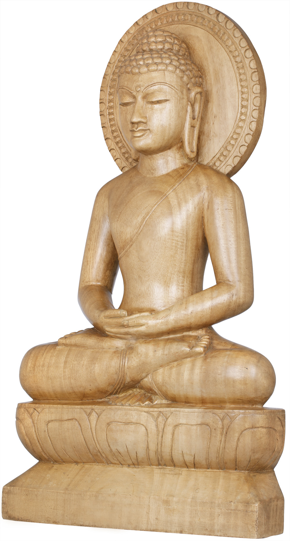 Lord Buddha in Deep Meditation - Tibetan Buddhist | Exotic India Art