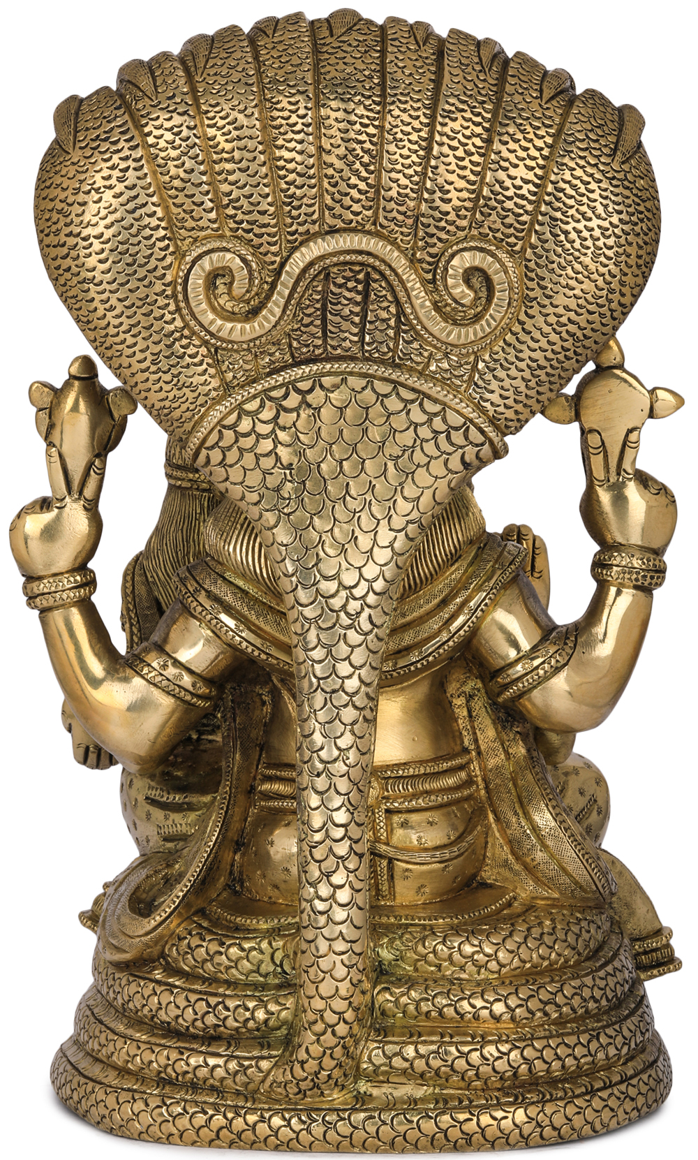 Fine Quality Narasimha with Lakshmi (The fourth Avatar of Lord Vishnu)