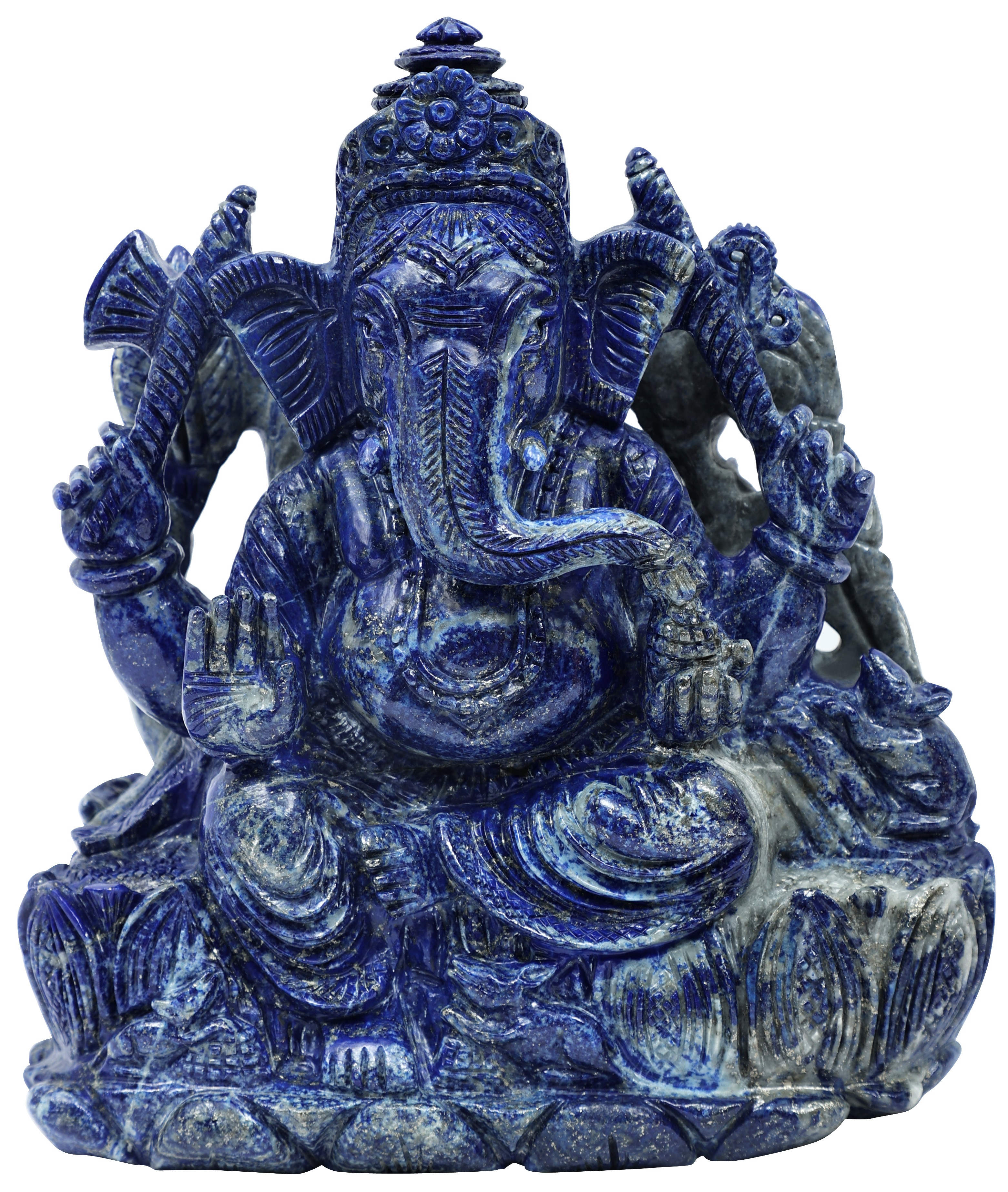 Lapis Lazuli Ganesh - Omkara