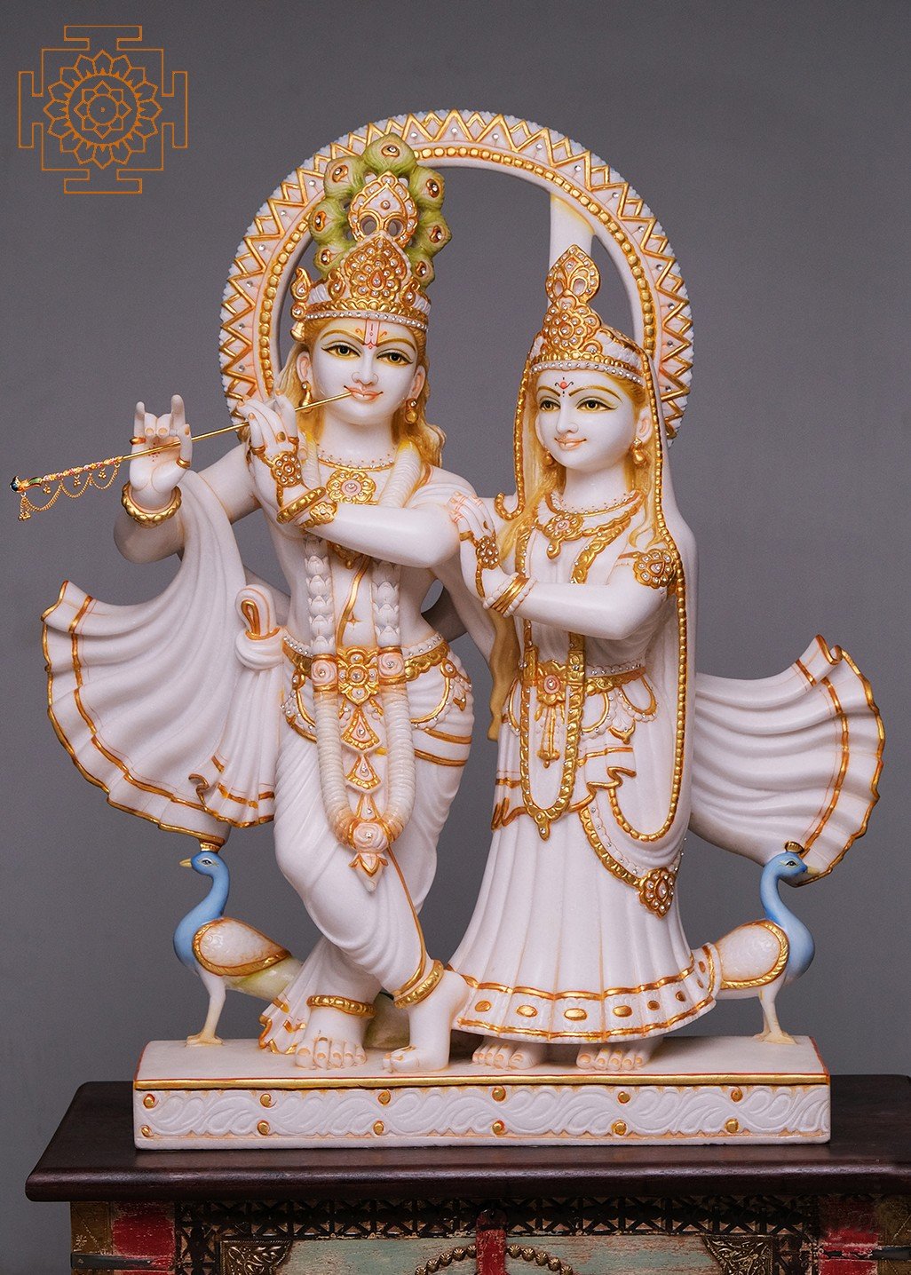 Radha krishna murti deals image