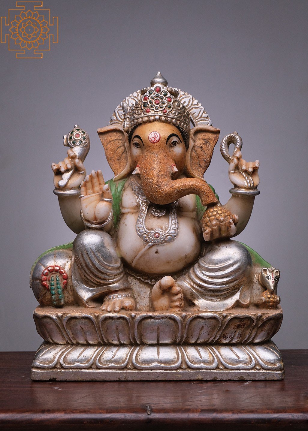 18 Lord Ganesha Statue, Handmade