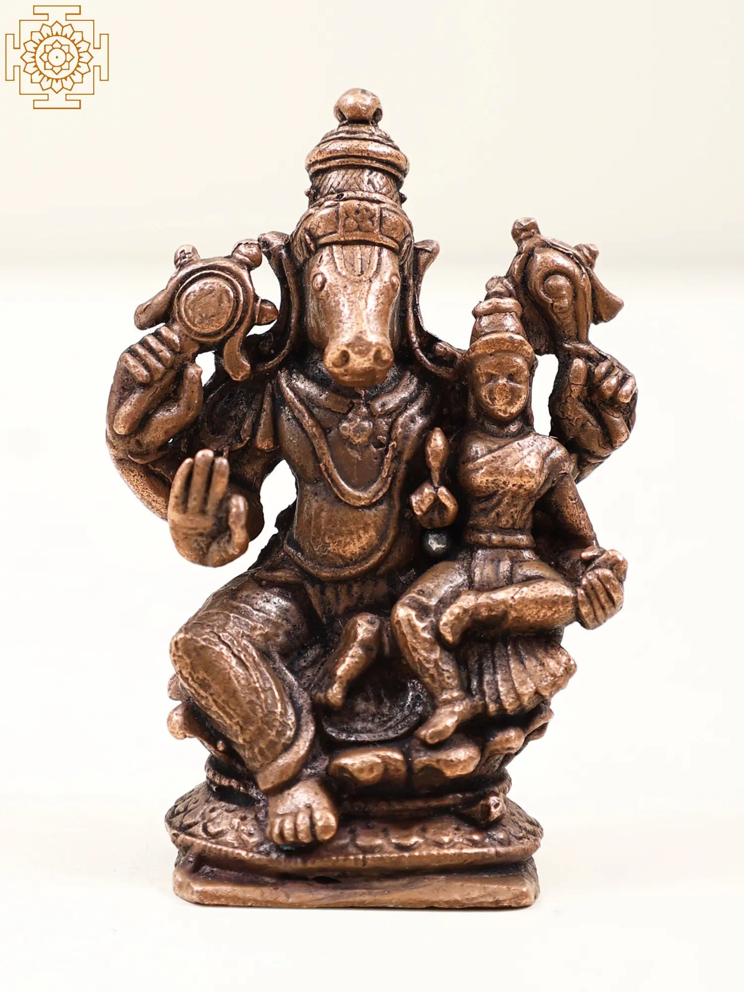 Varaha Avatara of Vishnu with Bhudevi Seated on Pedestal