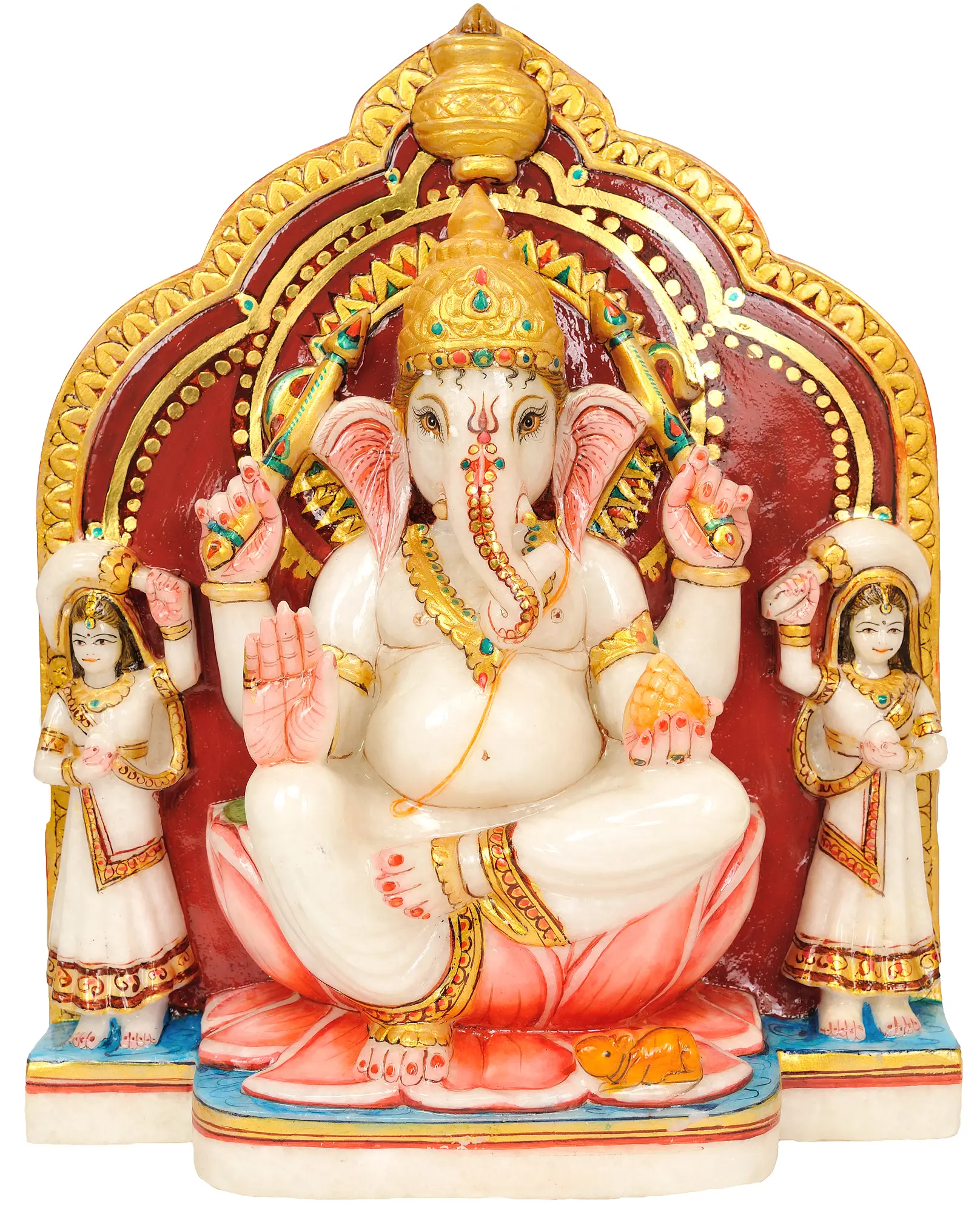 Ganesh with Consorts (Riddhi and Siddhi) | Ganesh Chaturthi 2025