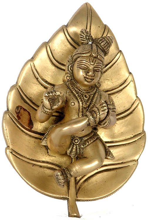 Leaf Krishna Pendant 2024 towncentervb