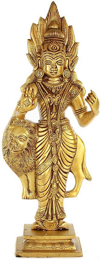 Bharat Mata (Flat Sculpture) | Exotic India Art