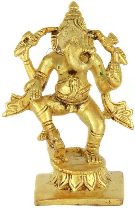 Dancing Ganesha | Exotic India Art