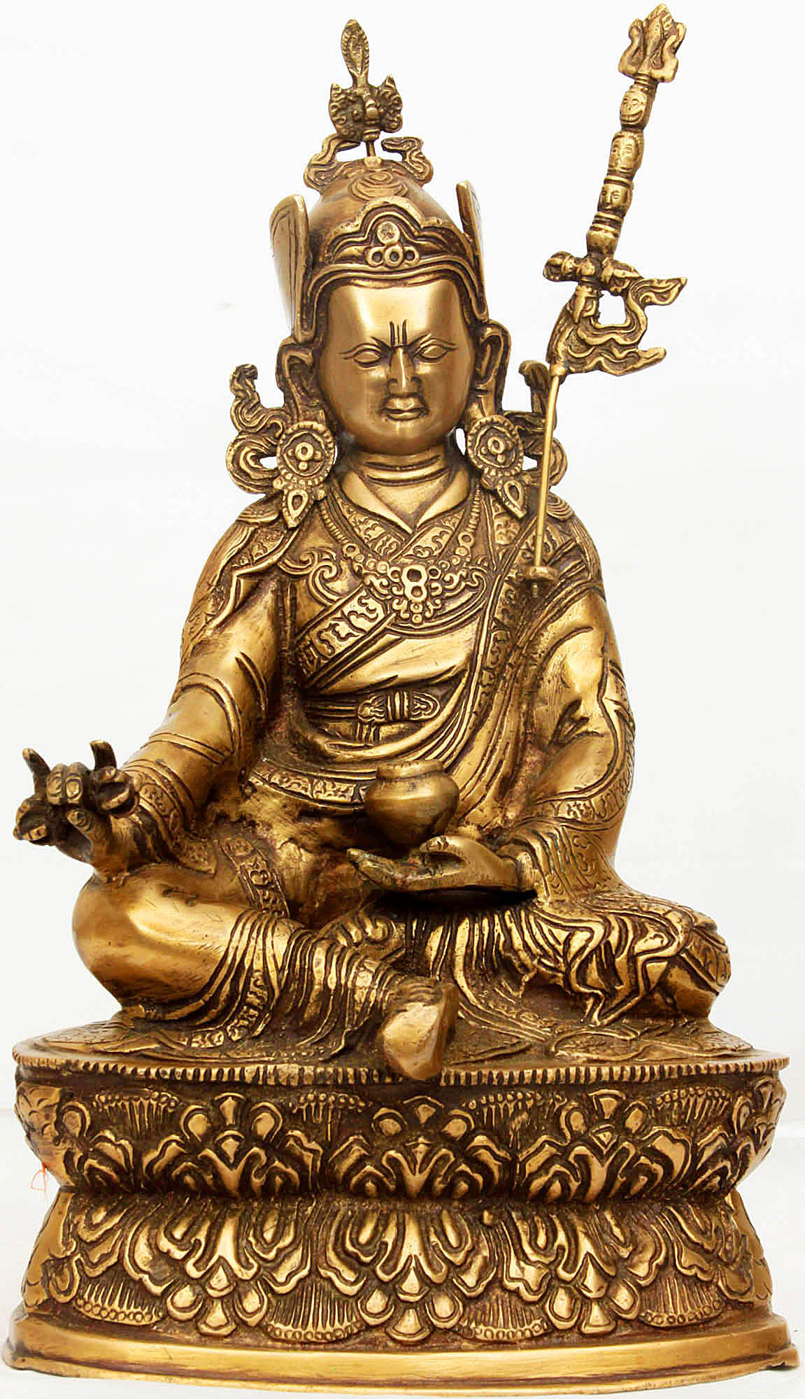 (Tibetan Buddhist Deity) Guru Padmasambhava | Exotic India Art