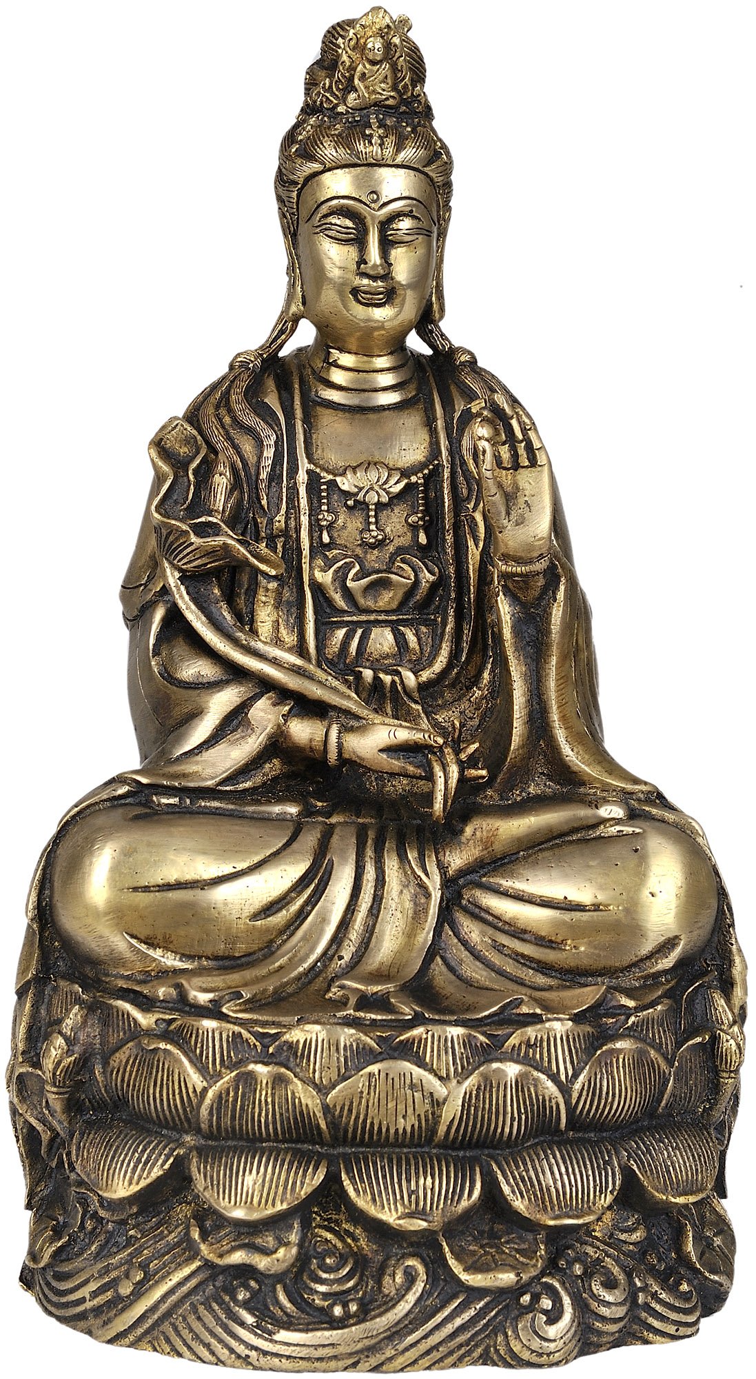 Kuan Yin - Goddess of Compassion | Exotic India Art