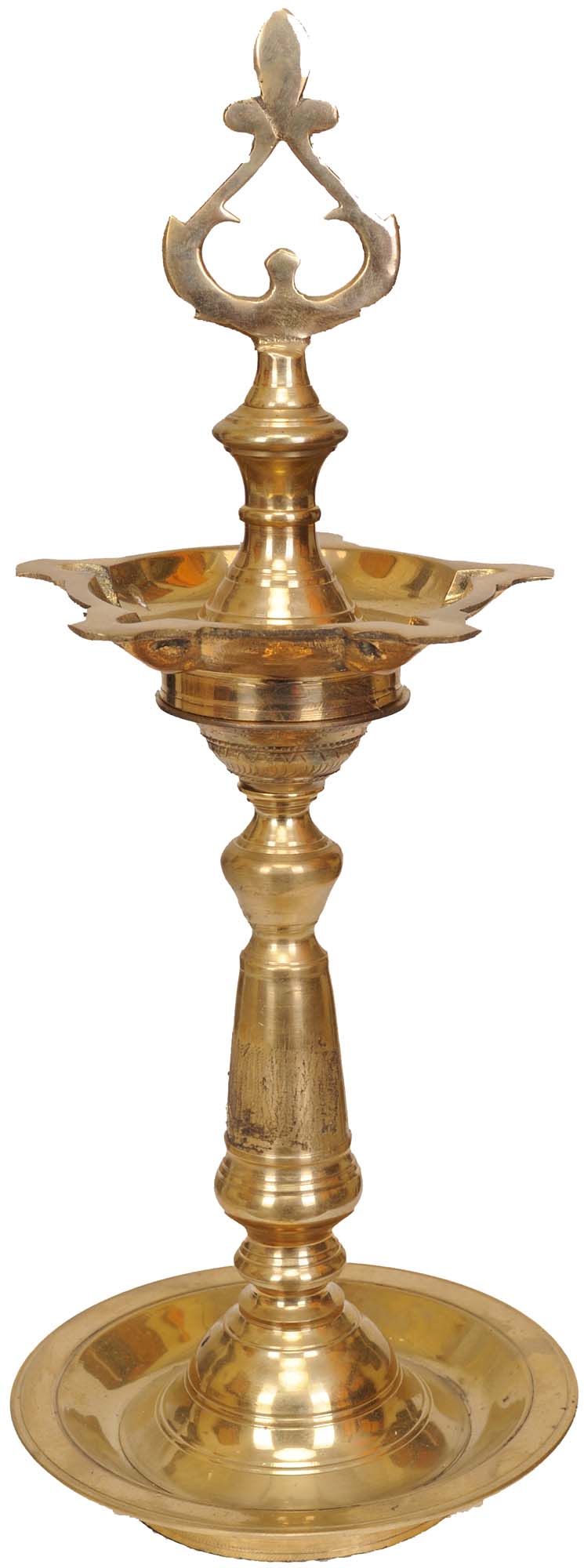 FiveWick Lamp with Stand Exotic India Art