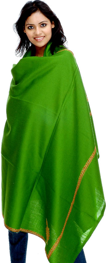 Green shawls