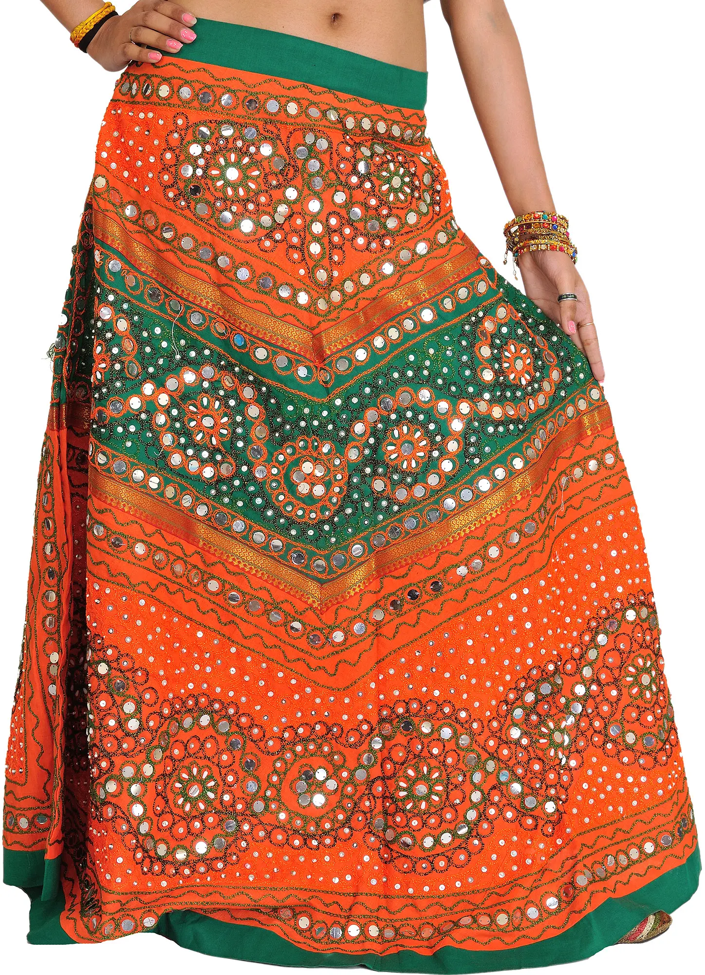 Orange And Green