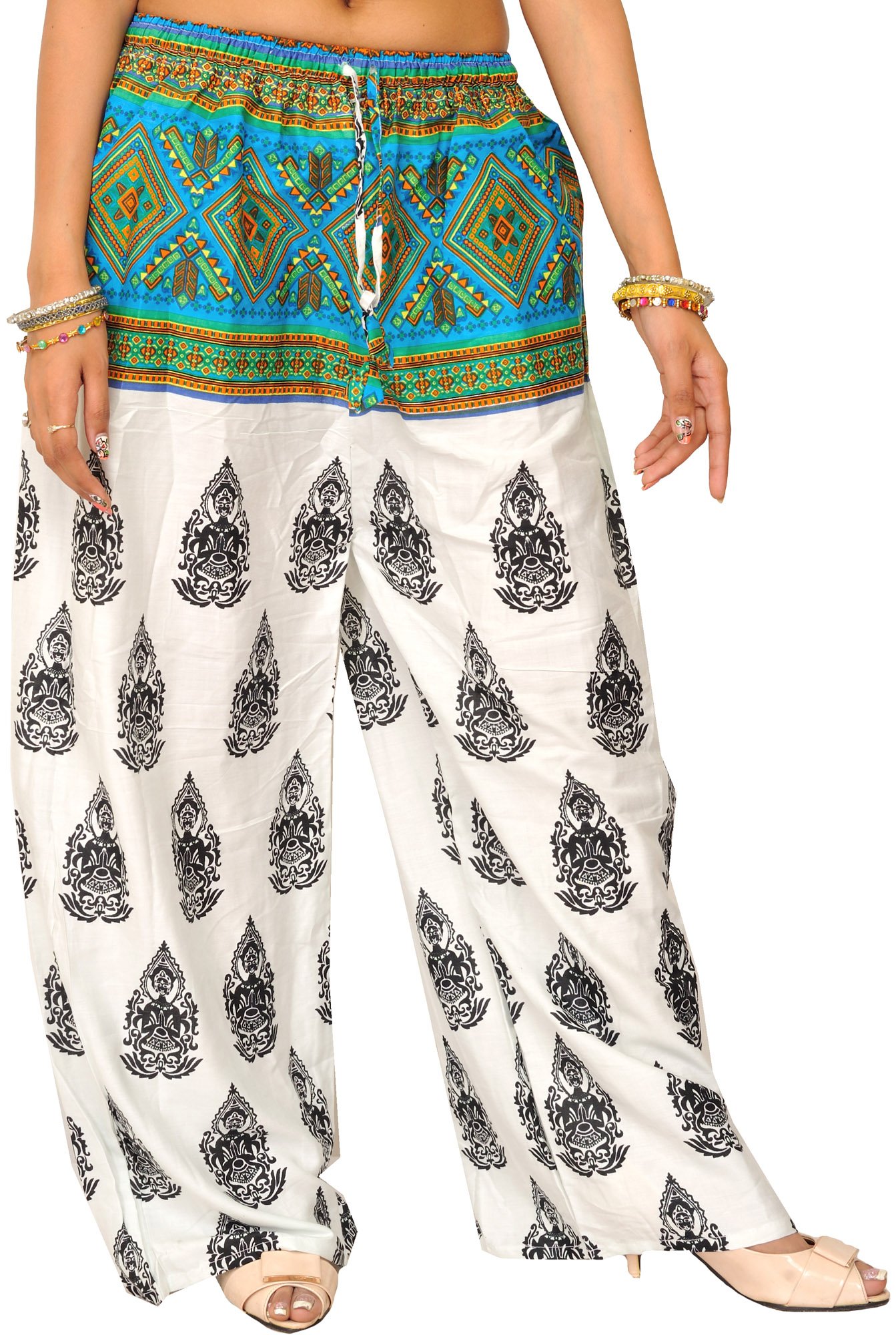 Buy Harem Pants Women Yoga Boho Clothes with Pockets Online at  desertcartINDIA