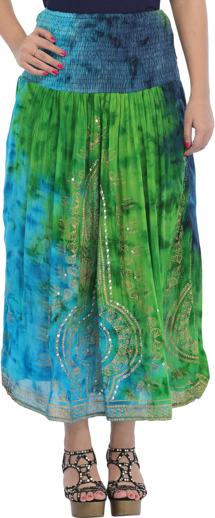 Green And Blue