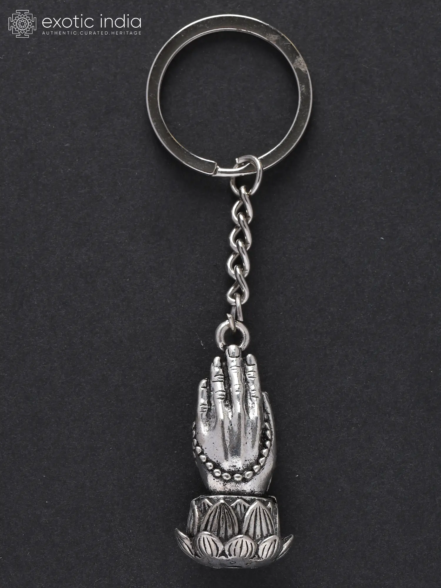 Buddha Prayer Hand Keychain