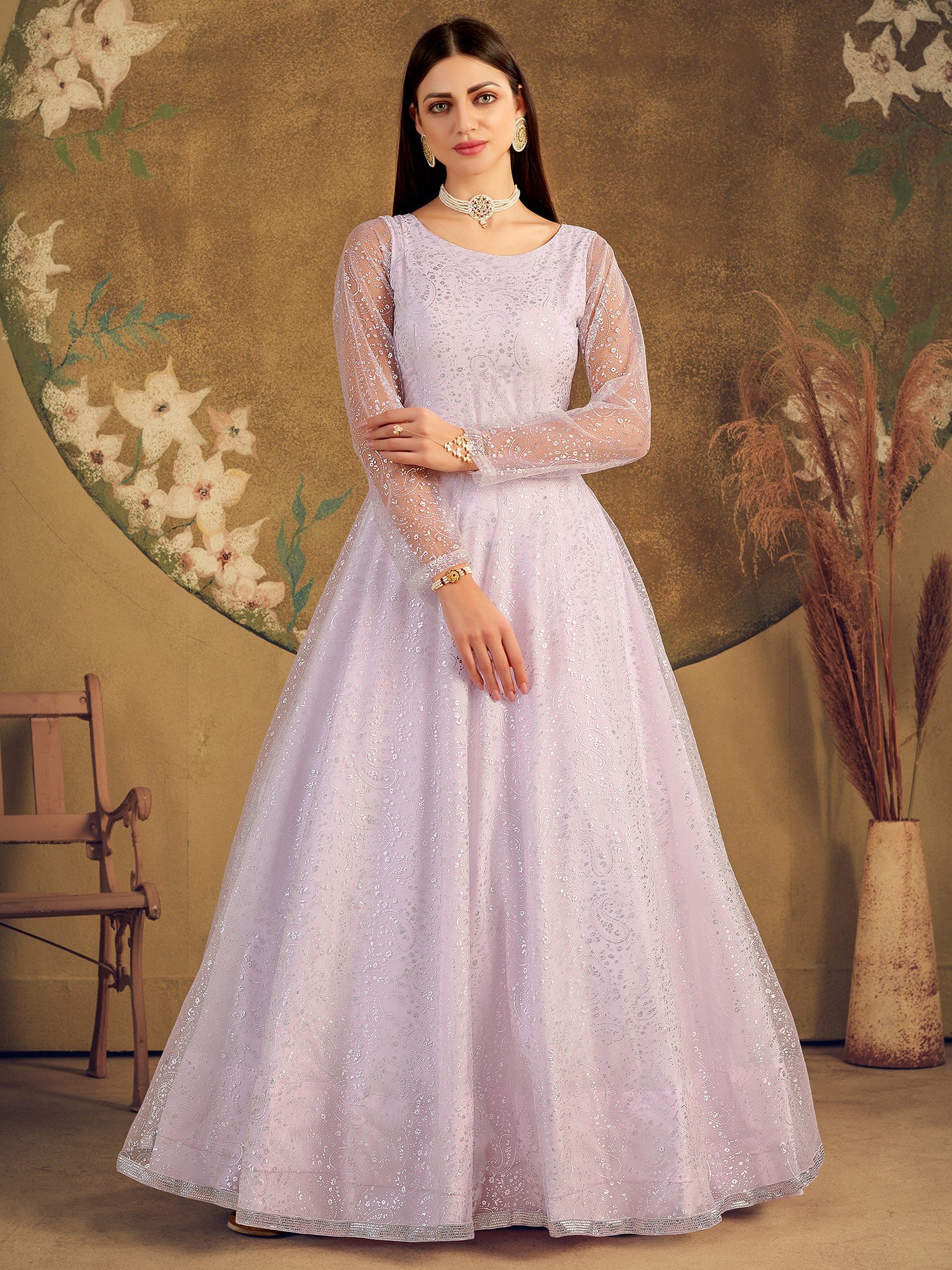 Anarkali on sale gown pattern