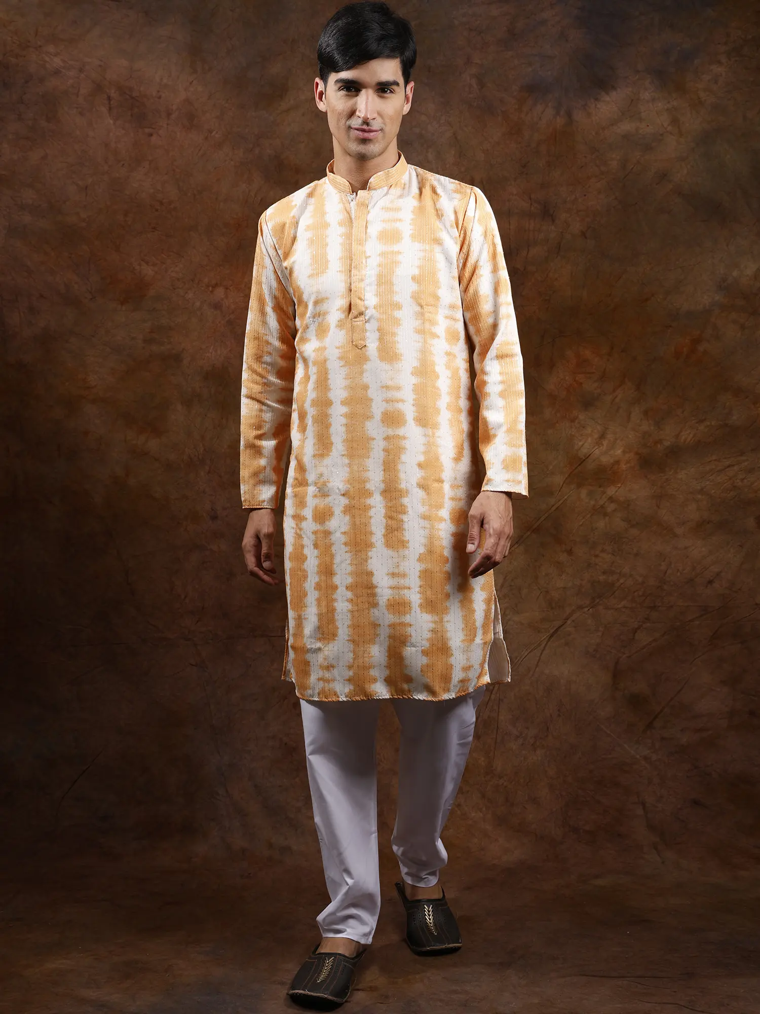 Orange And White