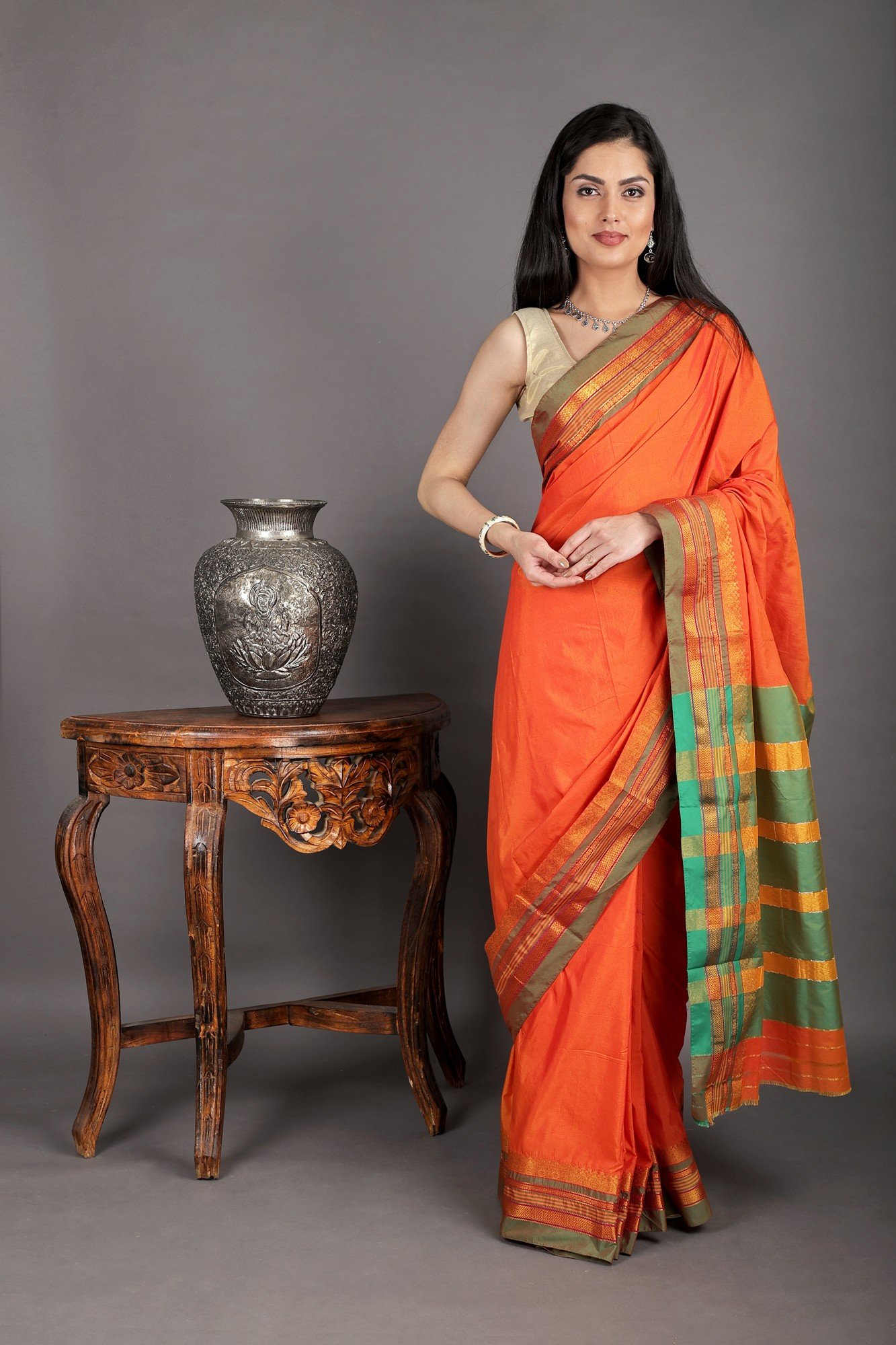 Designer Sarees, Color : Multi Colour at Best Price in Kolhapur | Agarwal's  Designer Hub