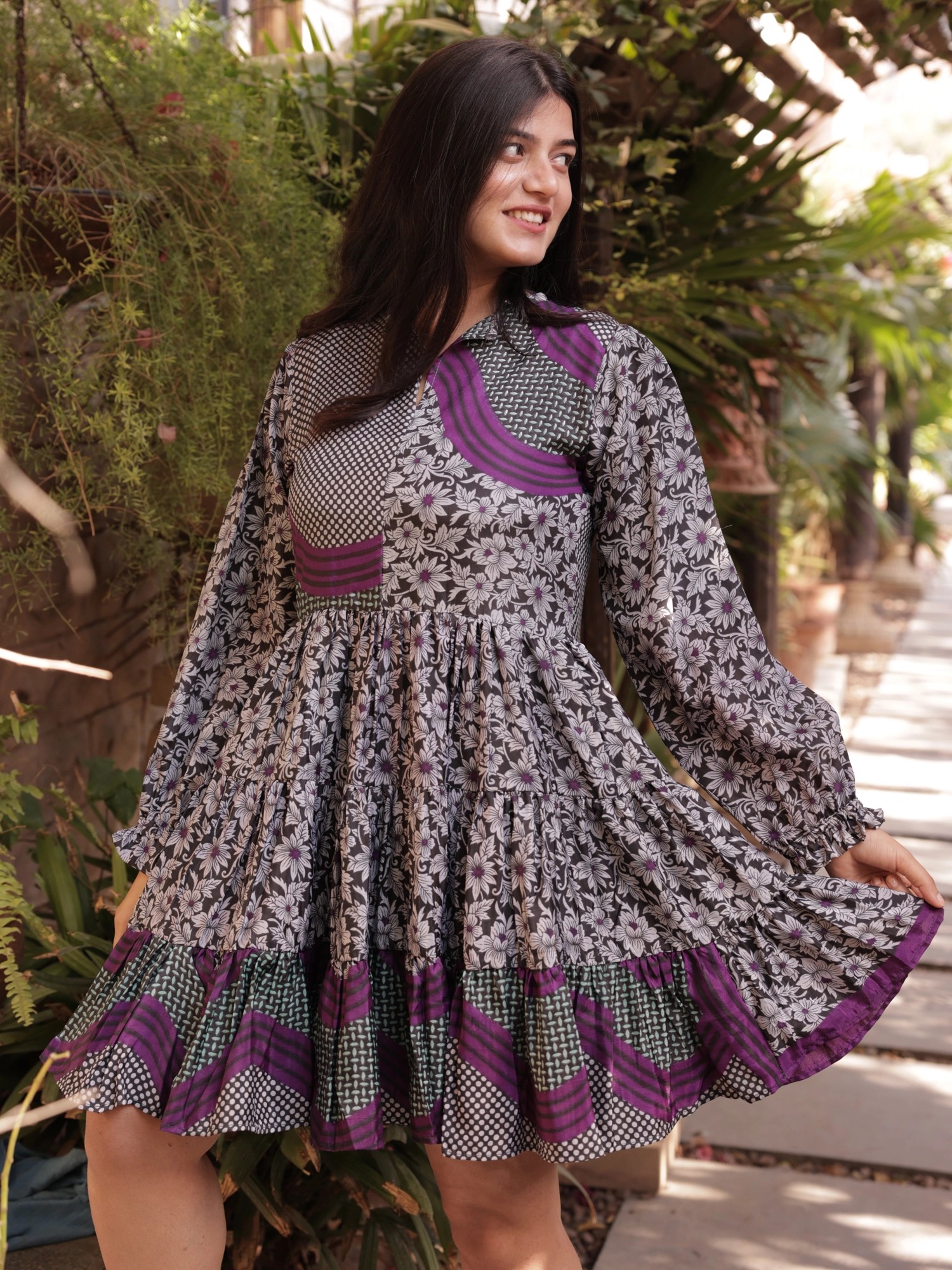 JILTU　petit frill dress JILTU petit frill dress