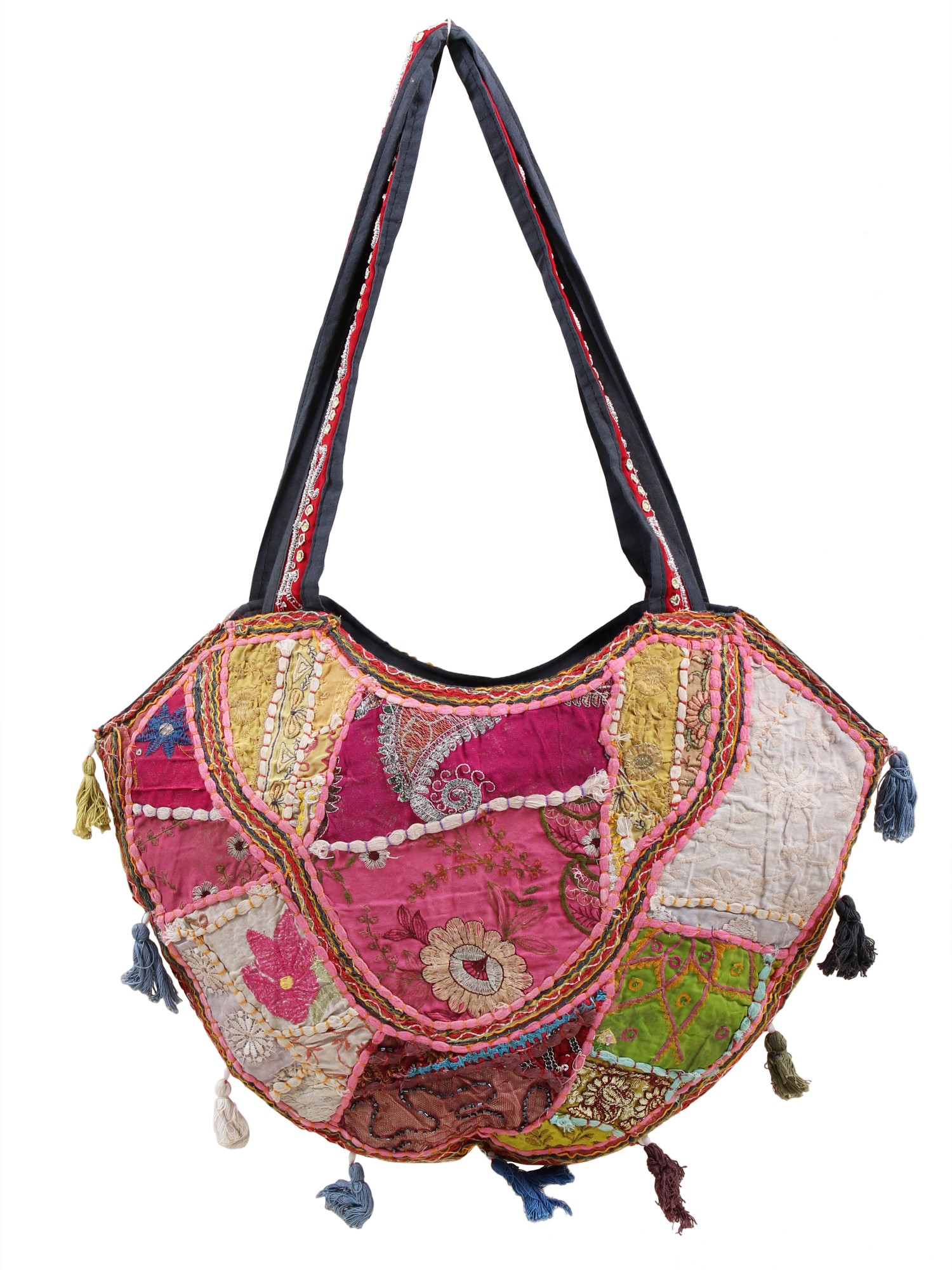 Sara mallika☆Tassel Lantern Bag LARA TASSEL X BODY Gold Cross Body Bag by CARVELA