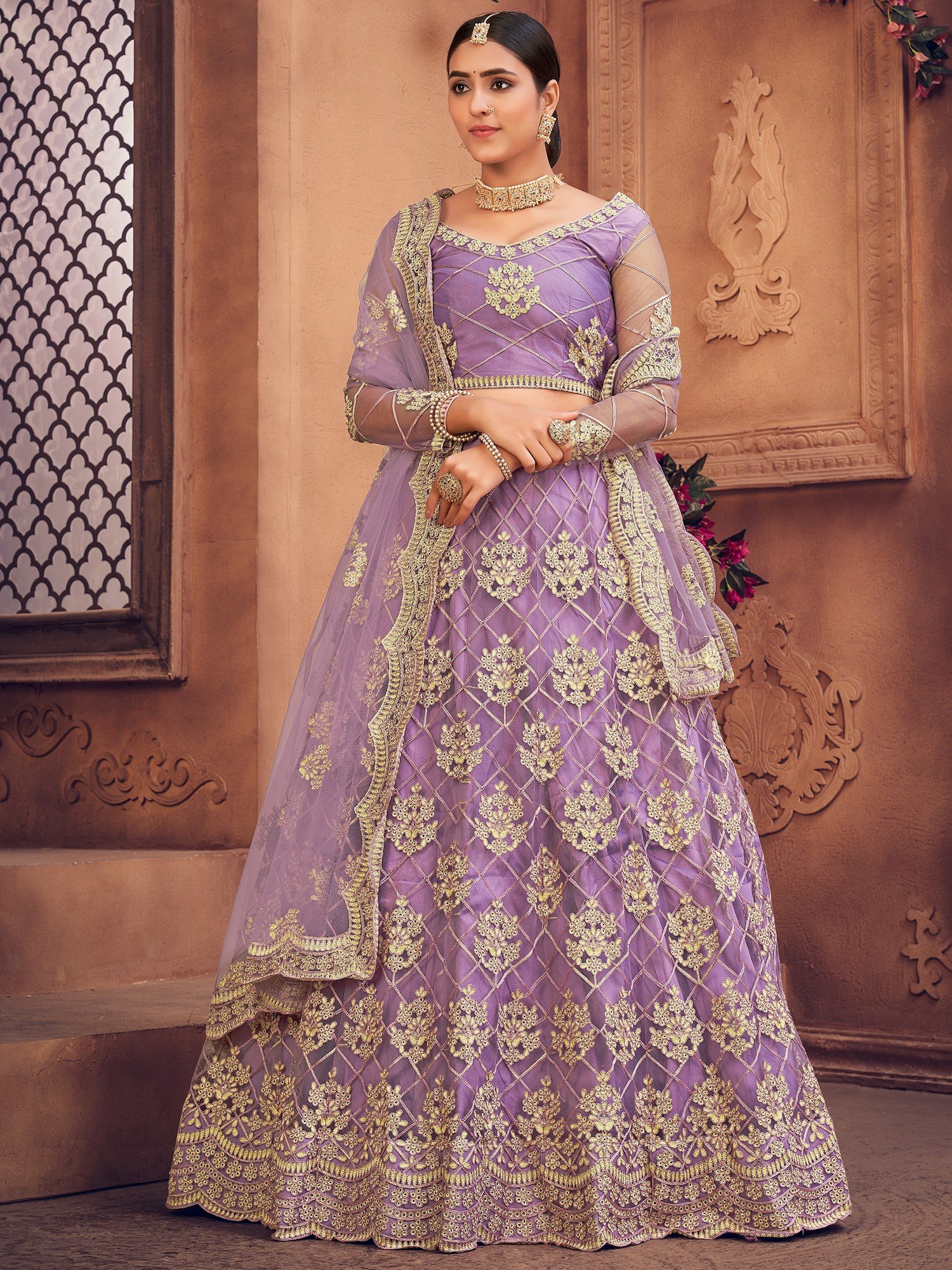 Wedding Wear NET Lehenga 3D Butterfly Pearl Design Indian Pakistani Lengha  Choli | eBay