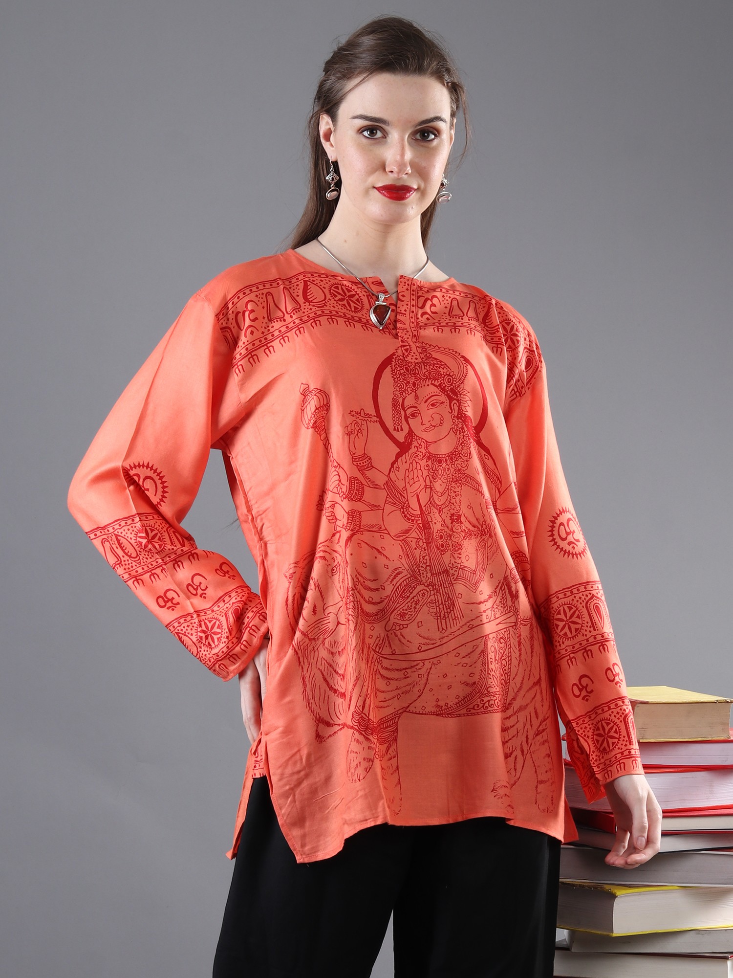 Shop Women designer Tunics And Kurtis for Puja Online | Aza Fashions