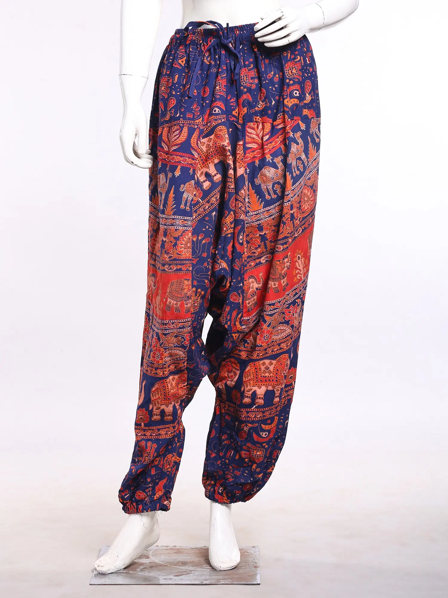 Printed Harem Trousers from Pilkhuwa, alternate view