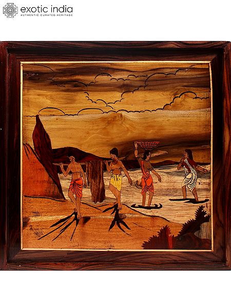 Mysore Wooden Inlay Panels